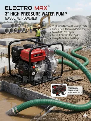 3" High Pressure Water Pump