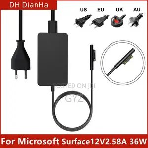 Microsoft Surface Pro Charger 4/5/6/7/8/9 Laptop1/2/3/4 Go Book1/2/3/4