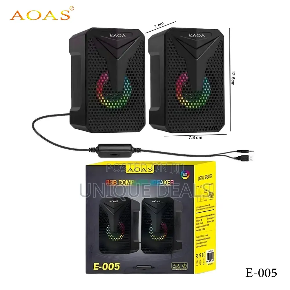 Computer Speakers, 2.0 Usb Powered Gaming Speakers
