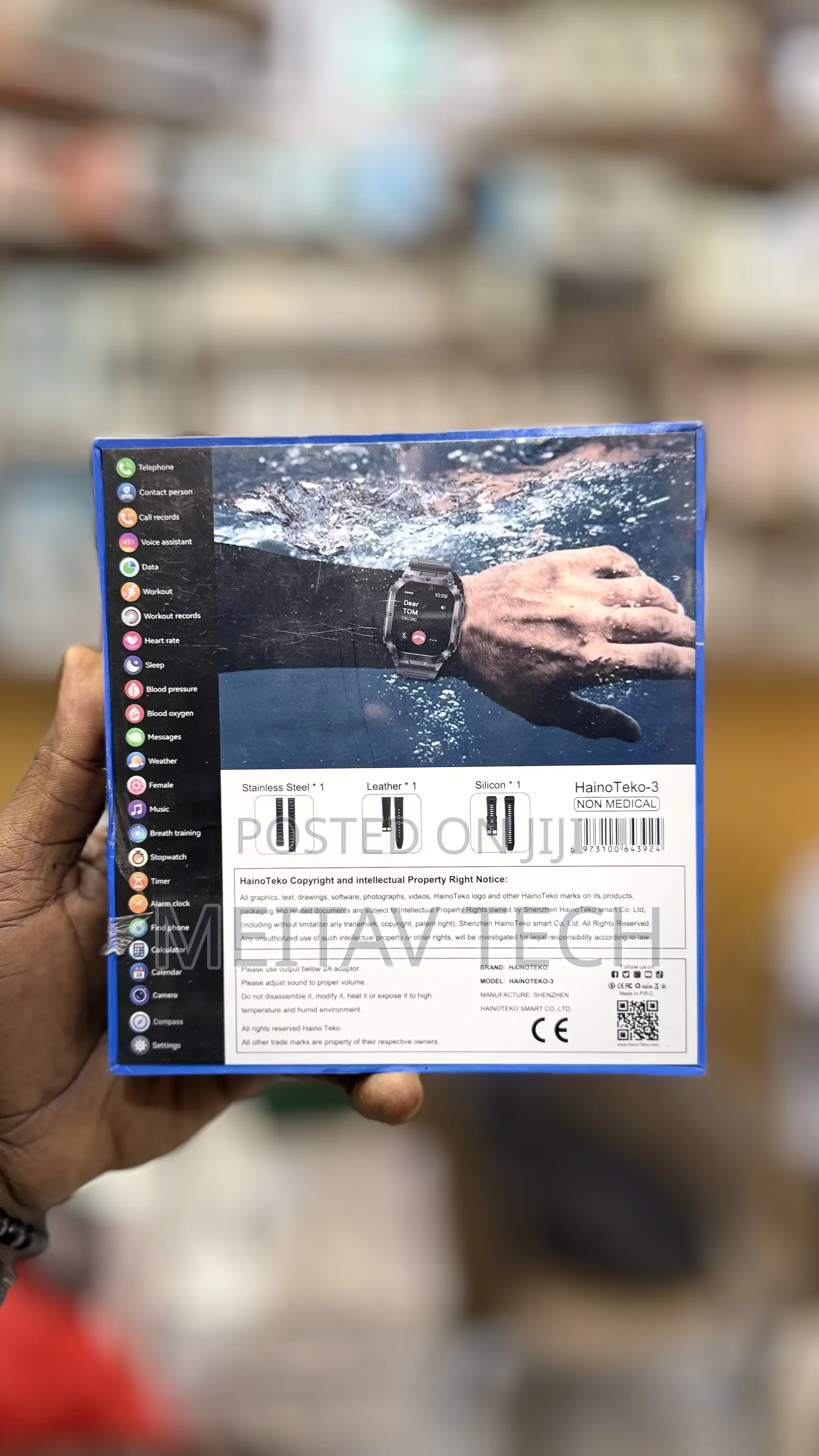 Haino Teko3 Waterproof Smart Watch