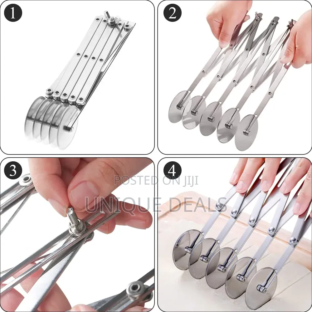 5 Wheel Pastry Cutter