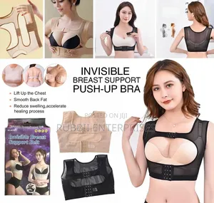 Female Back Support Push Up Bra