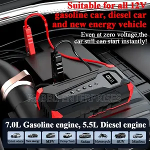 Portable Jump Starter, Inflator