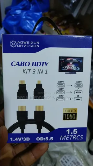 3in1 Hdmi to Hdmi Cable Micro Adaptor