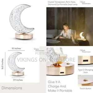 Moon Shaped Lamp