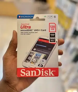 Sandisk 128gb Memory Card Ultra Sd 100mb/S