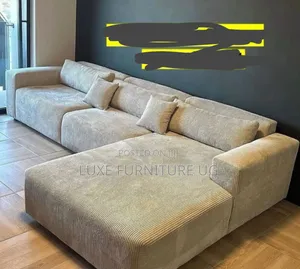 Executive L Sofa/Cream
