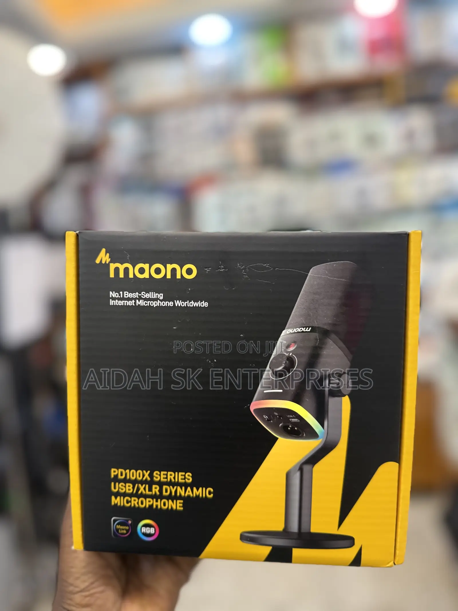 Maono Pd100x Usb/XLR Dynamic Microphone for Game Streamers