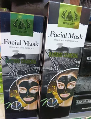 Bamboo Charcoal Facial Masks