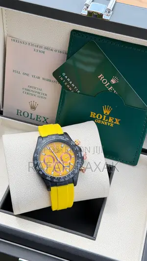 Lemon Edition of Rolex Cosmograph Daytona Watch