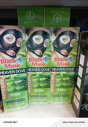 Heaven Dove Aloe Vera Black Mask