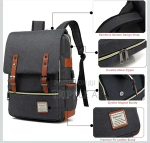 Vintage Laptop Backpack Bag