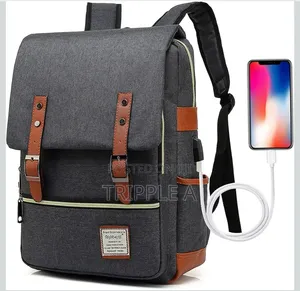 Vintage Laptop Backpack Bag