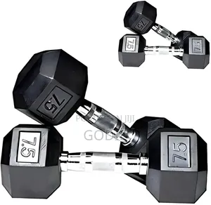 7.5 Kg Hexagonal Dumbbells