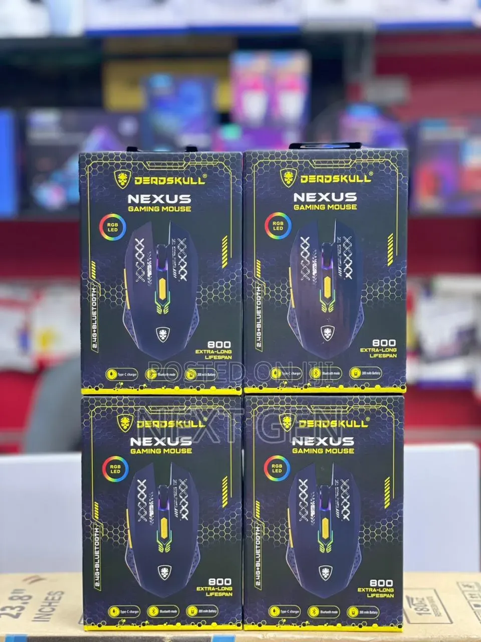Deadskull Nexus Gaming Mouse – Pro Performance