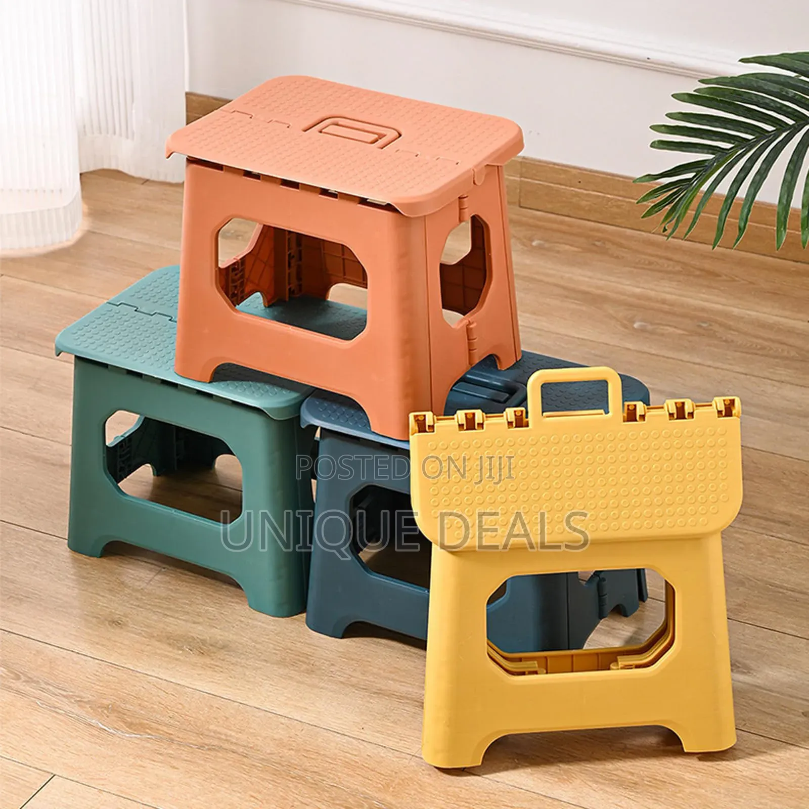 Folding Step Stool, Heavy Duty Stepping Stool