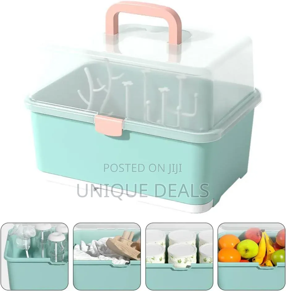 Baby Bottle Drying Storage Box,