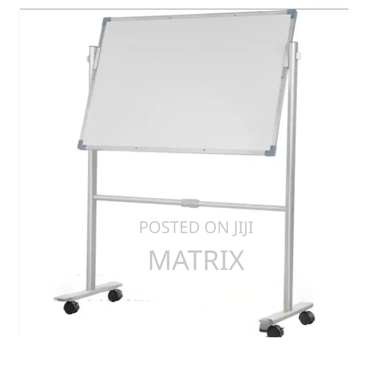 Whiteboard (90x180cm) With Adjustable Stand Plus Markers Eraser