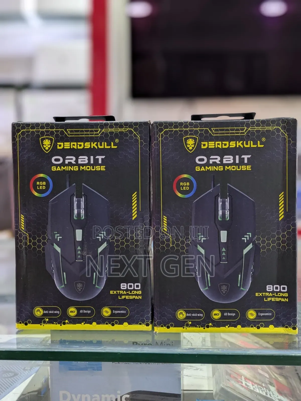 Dead Skull Orbit Gaming Mouse