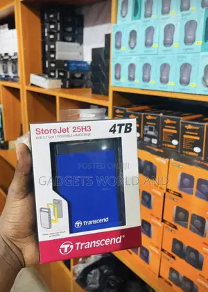 Transcend External Hard Drives(New)