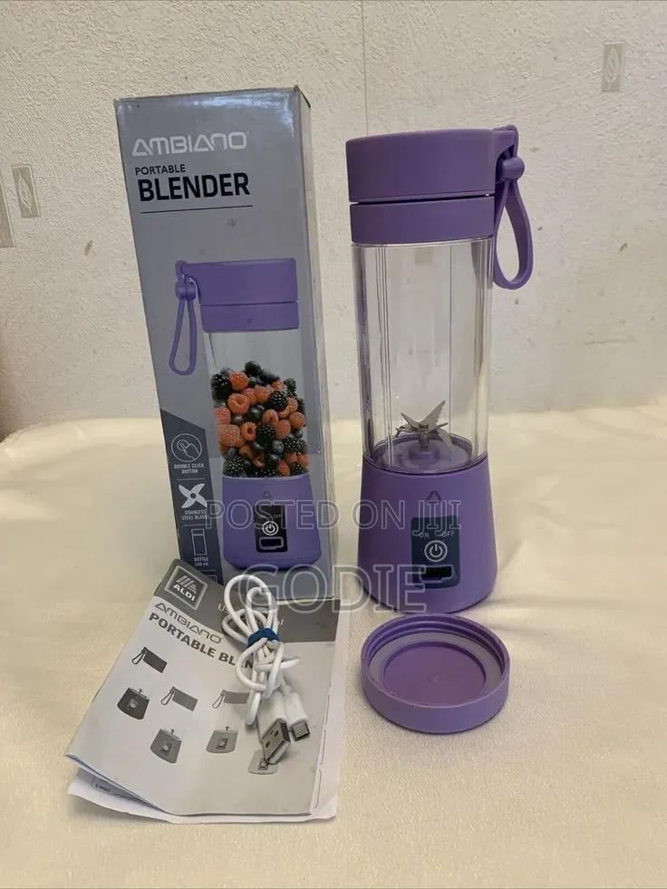 Usb-Rechargeable Blender 380ml Capacity.