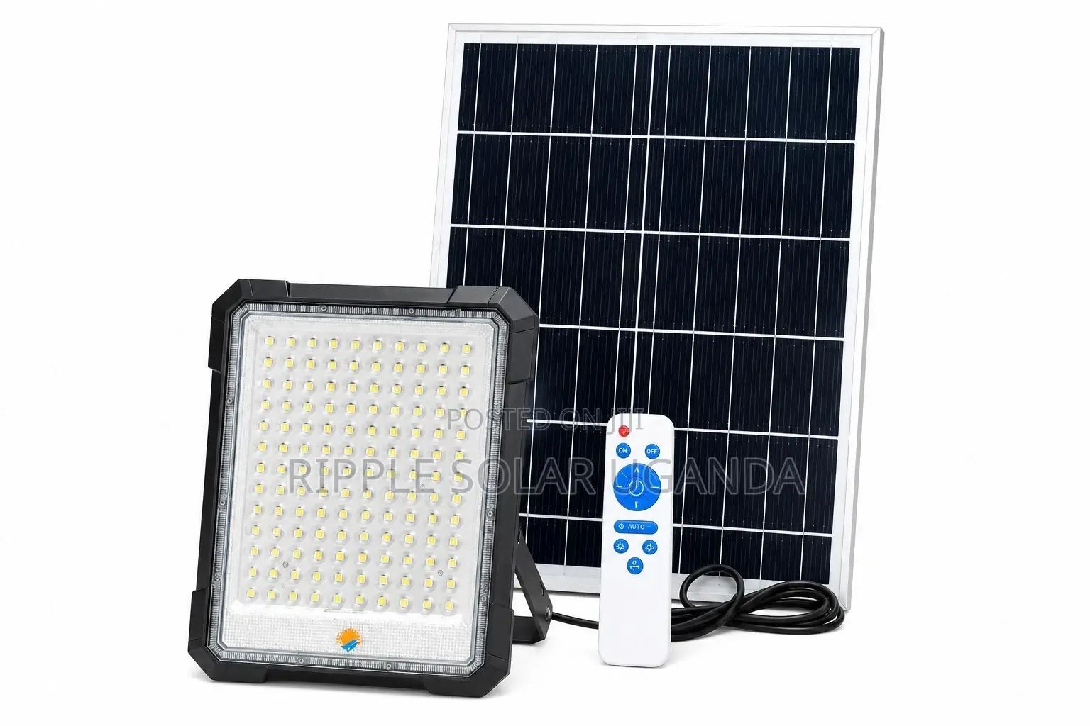 300w Solar Flood Light Waterproof Outdoor Security Lamp With Remote