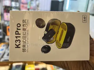 Pro Collar Clip Button Wireless Microphone
