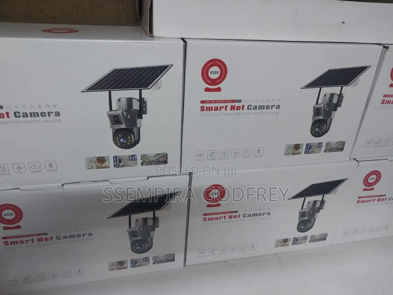 V380 Pro Solar Security Camera Sim Card
