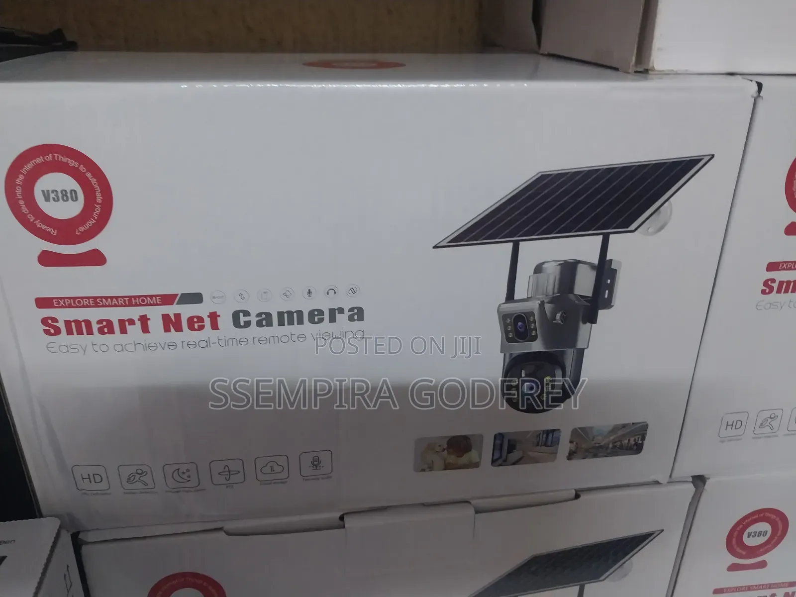V380 Pro Solar Security Camera Sim Card