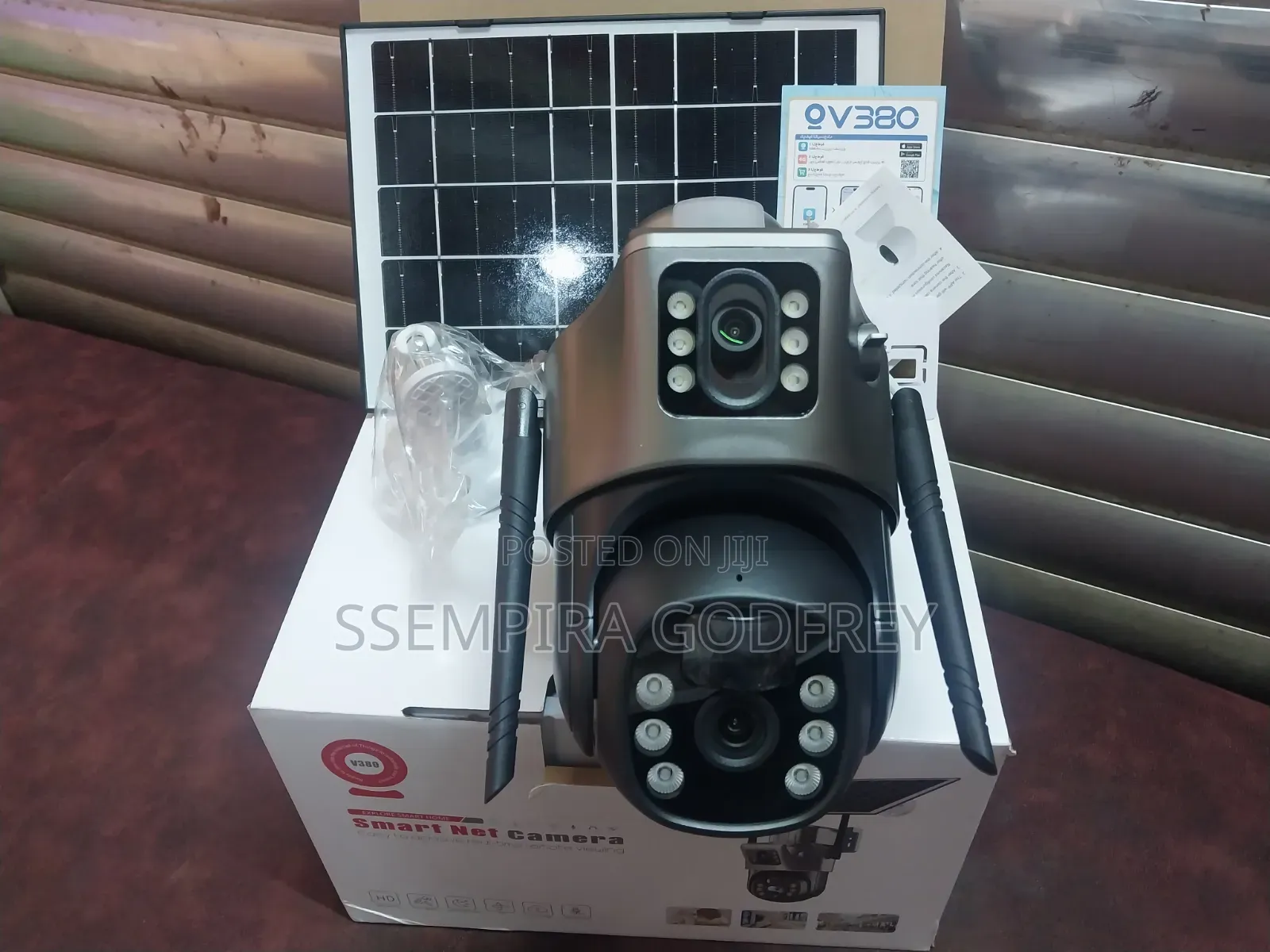 V380 Pro Solar Security Camera Sim Card