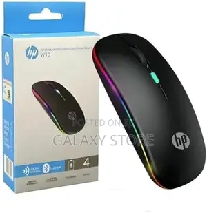 Wireless Bluetooth Mouse Led Light Rechargeable and Usb Receiver