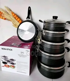 7-Piece Aluminum Non-Stick Cookware Set