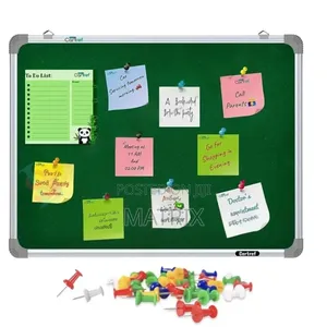 45x60cm Notice Board With Free Push Pins
