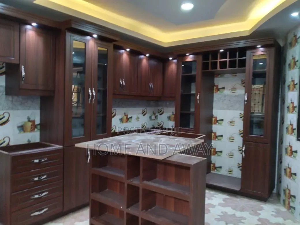 Long Lasting Kitchen Cabinets 820,000/- Per Running Meter Any Colour