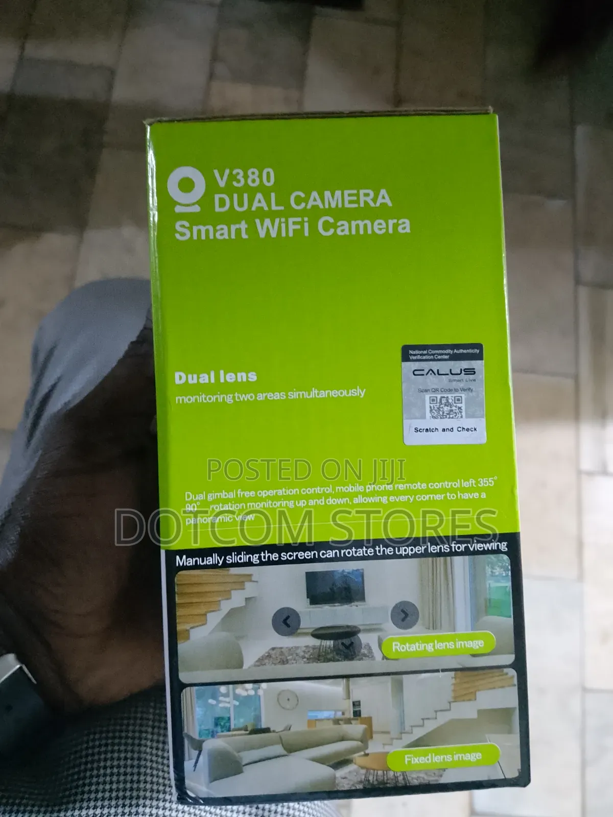 Smart Dual Lens Wifi Camera Q7 Max Calus