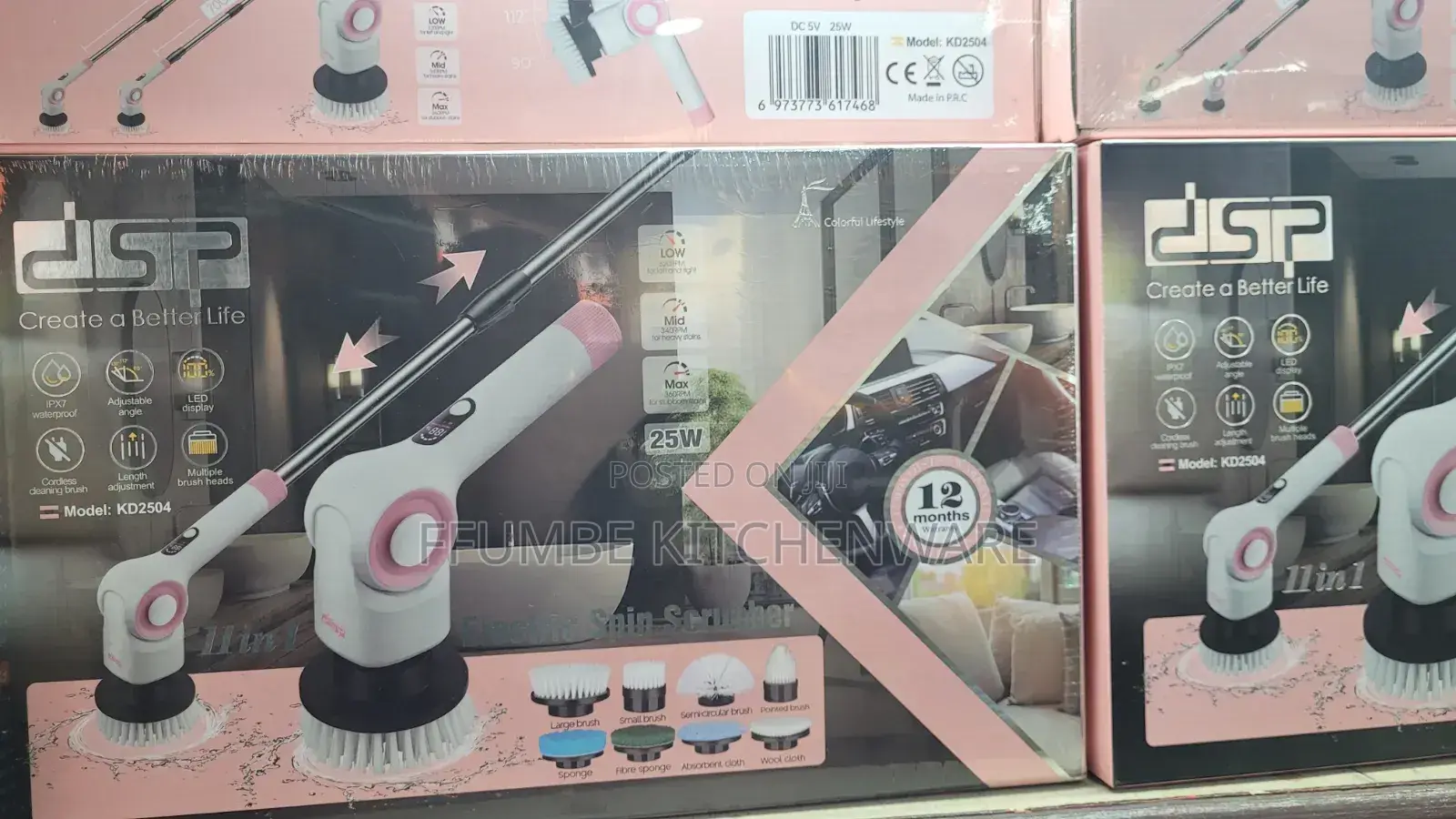 Electric Spin Scrubber