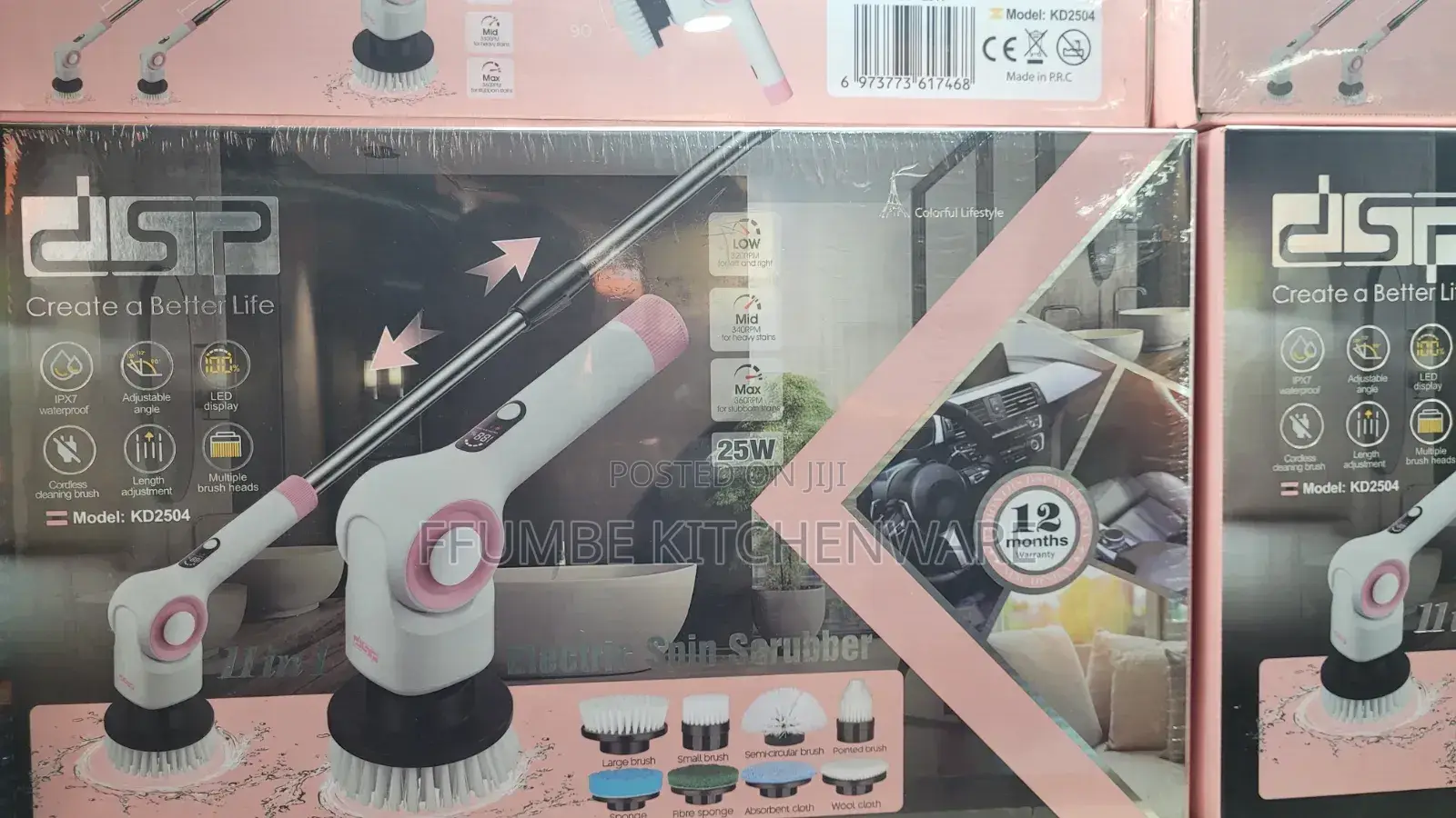Electric Spin Scrubber