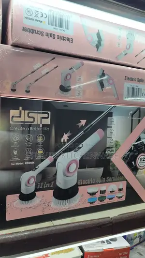 Electric Spin Scrubber