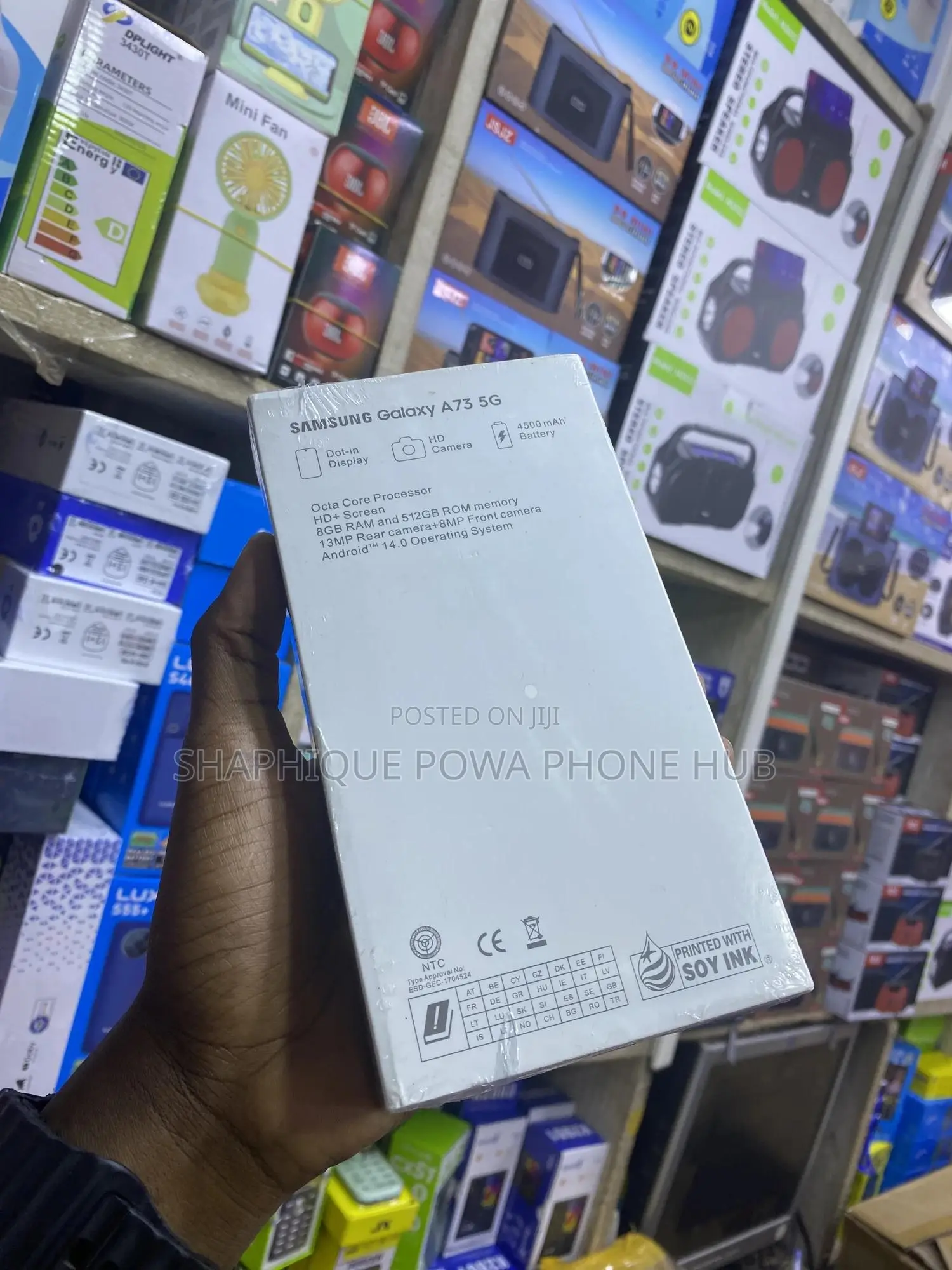 New Samsung Galaxy A73 5G 128 GB Silver