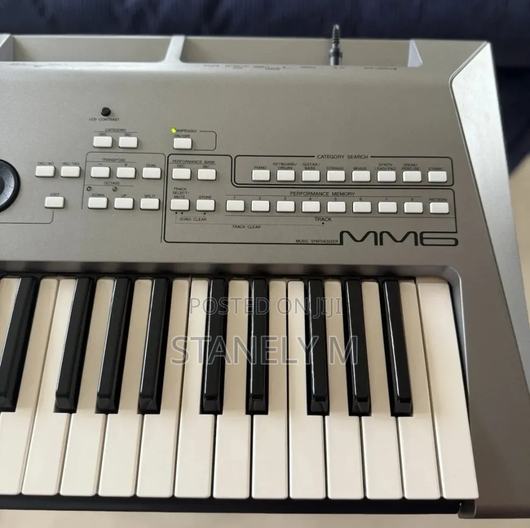 Yamaha Mm6 Synthesiser Keyboard Piano