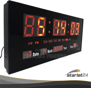 Led Wall Clock With Timer Alarm Clock Snooze