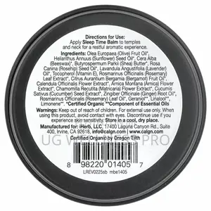 Beauty, Sleep Time Balm, Lavender Chamomile, 17 G