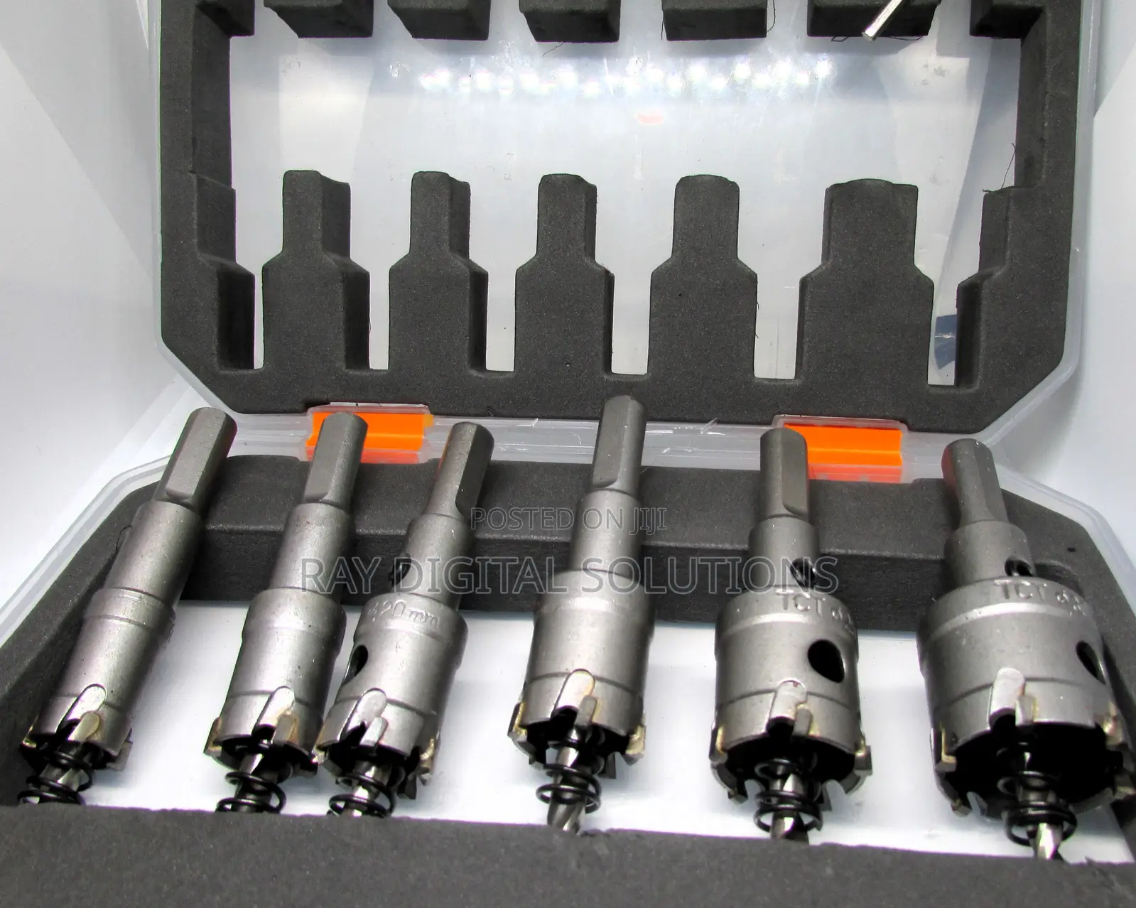 TCT Hole Saw Core Drill Bit Spring Loaded Pilot Drill