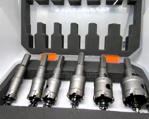 TCT Hole Saw Core Drill Bit Spring Loaded Pilot Drill