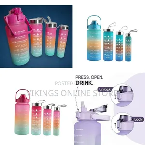 Set of 4 Water Bottles