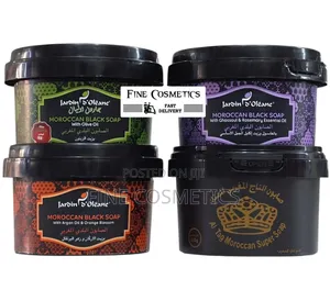 1pc Moroccan Black Soap, Softening Exfoliating Dead Skin Remover Wash