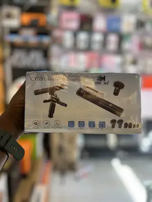 Qy99 Lavalier Microphone Stick Design Wit Tripod Anc Clip-on Magnetic