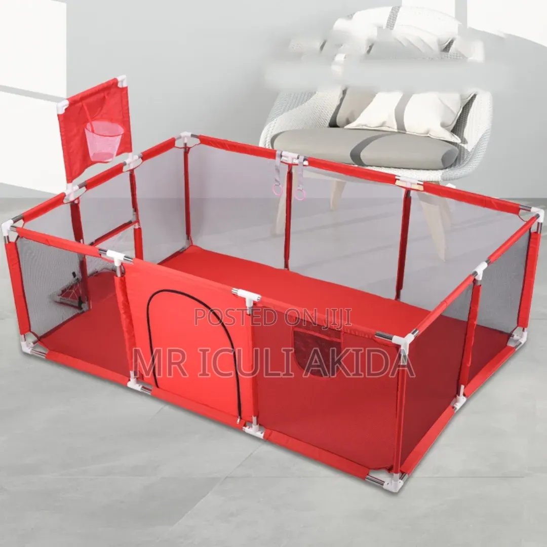 Multi-Activity Rectangular Children's Playpen