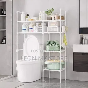 Free Toilet Rear Slot Storage Shelter