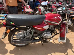 TVS HLX 125 2024 Red